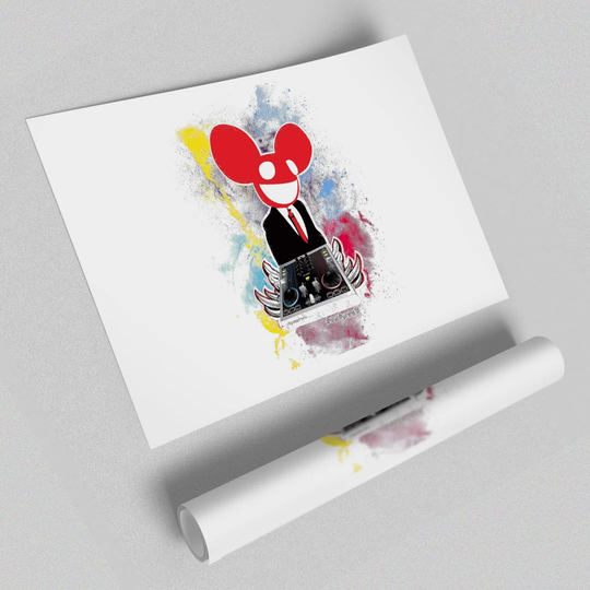 Mouse It Up Club - Unframed Graphic Art Print on Paper