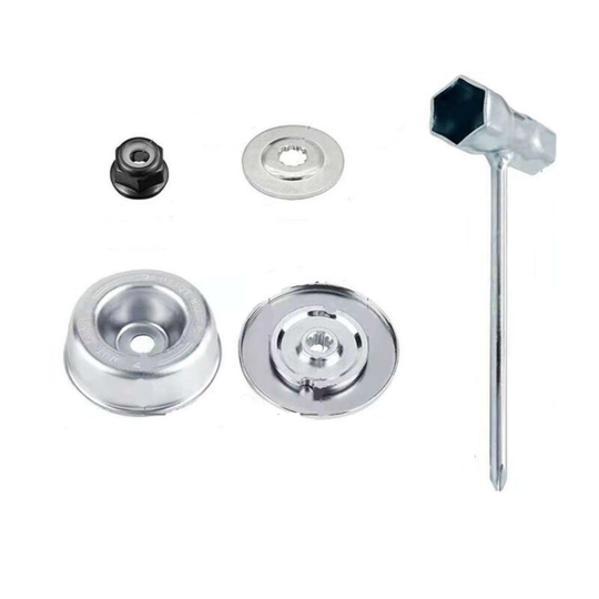 4pcs / Set Mower Parts and Accessories for stihl FS55 FS56 FS120 FS130 FS130R FS200 FS200R FS250, High Quality Metal Blade for stihl Brushcutter