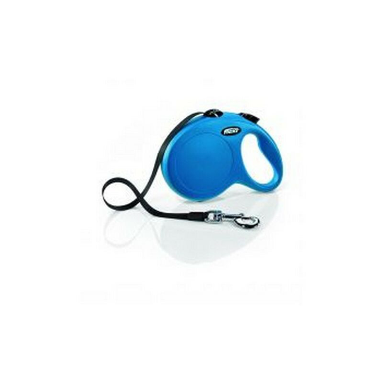 Classic Tape Dog Lead - 5m (Medium) (Blue) - Blue - Flexi