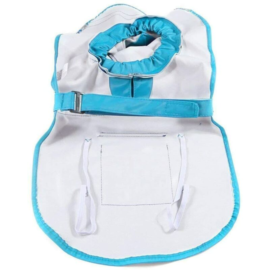 Adjustable Hooded Waterproof Dog Raincoat Reflective Dog Raincoat Rainwear Clothes for Small Medium Large Dogs (xl, Light Blue)