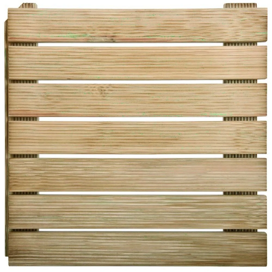 Interlocking Slab In Autoclave Treated Pine Per Unit
