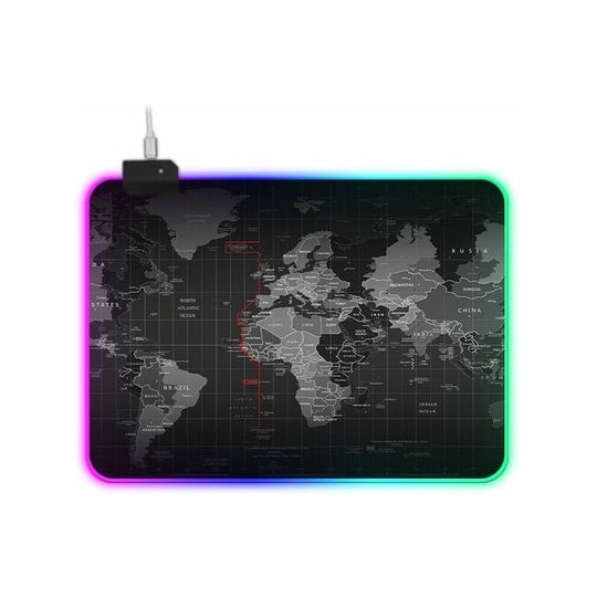 Perle Rare - rgb Gaming Mouse Pads Large 900 x 400 x 4 mm Oversized xxl Game Mousepad Waterproof Non-Slip Surface Mouse Pad for Computer Desk Gamer