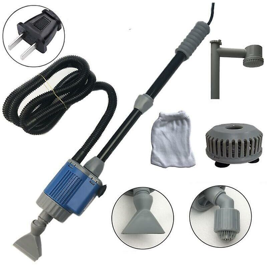 Electric Aquarium Fish Tank Water Change Pump, Aquarium Cleaning Water Changing us plug-28W-110V