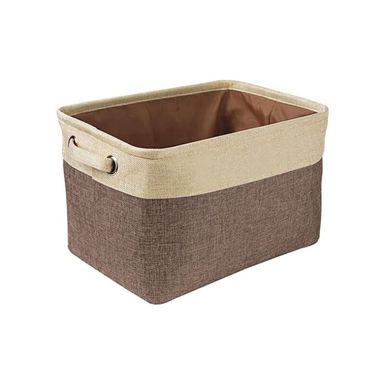 Collapsible Dog Toy Storage Basket - Rectangular Storage Box for Dog Toys, Coats, Dog Clothes, Dog Clothes and Accessories