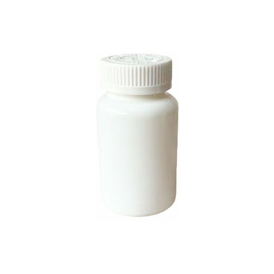 Perle Rare - 12 pcs 150ml White Plastic Pill Bottles Capsule Container Storage Bottle Medicine Pill Bottles Food Shelf Shell Pet Holder Tin Vial