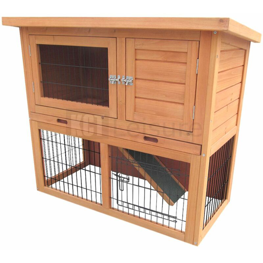 Monza Rabbit Hutch With Run - KCT