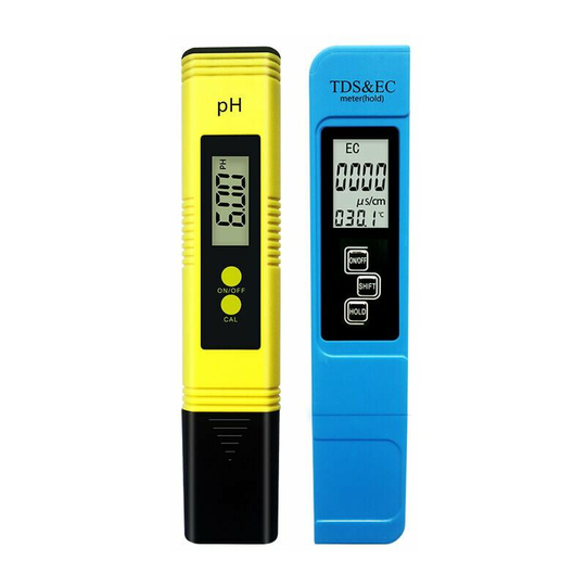 PH Tester Meter, pH Tester for Swimming Pools Measuring tds pH ec Temperature Water Quality ph Tester for Drinking Water, Swimming Pool, Aquariums,