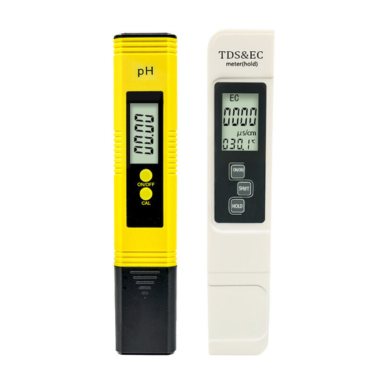 Water Quality Tester tds ph ec Temperature 4 in 1 Set Digital Tester with lcd Display Test Swimming Pool, Aquarium