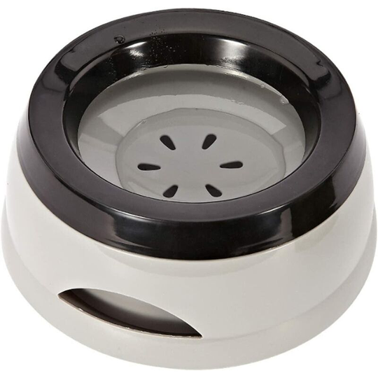 Floating Pet Bowl, Spill Proof, Choke Proof, Spill Proof, Spill Proof Dog Cat Puppy Bowl (Grey)