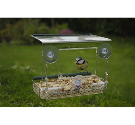 Perspex Decorative Bird Feeder