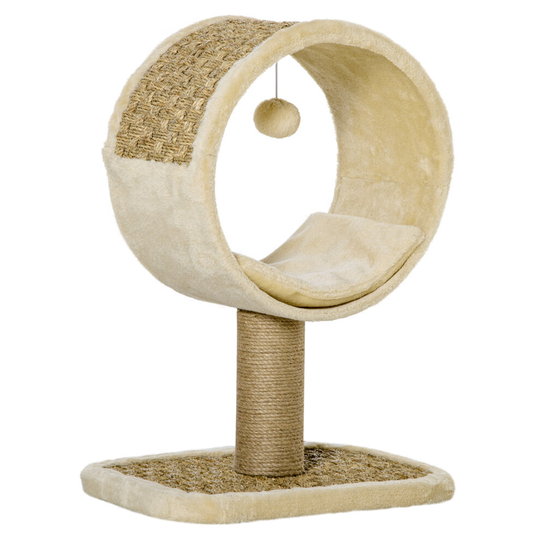 PawHut Cat tree Tower Kitten Furniture Activity Center Scratching Post