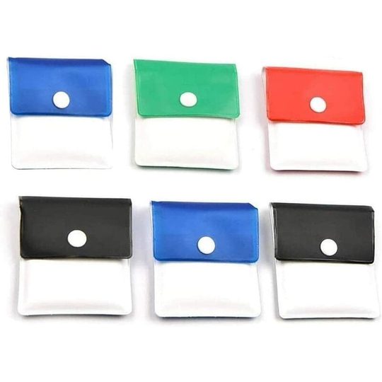 pcs Pocket Ashtray Ash Pouch- Flame Retardant PVC-Odorless-Portable Compact-Assorted Color
