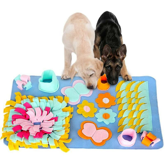 Dog Snuffle Mat, Pet Feeding Mat Dog Training Pad Sniffing Mat,Smell Foraging Skill Blanket Thsinde