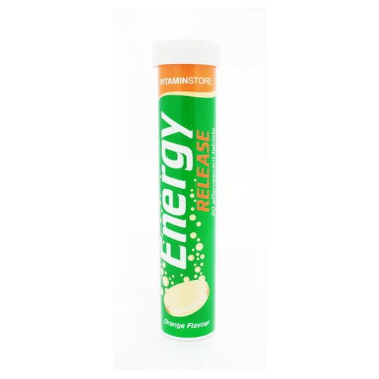 Vitamin Energy Boost Effervescent Tablets ORANGE Flavour