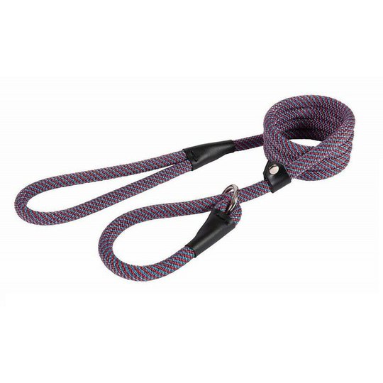 Dog Lead (1.5m x 12mm) (Red/Blue) - Red/Blue - Ancol