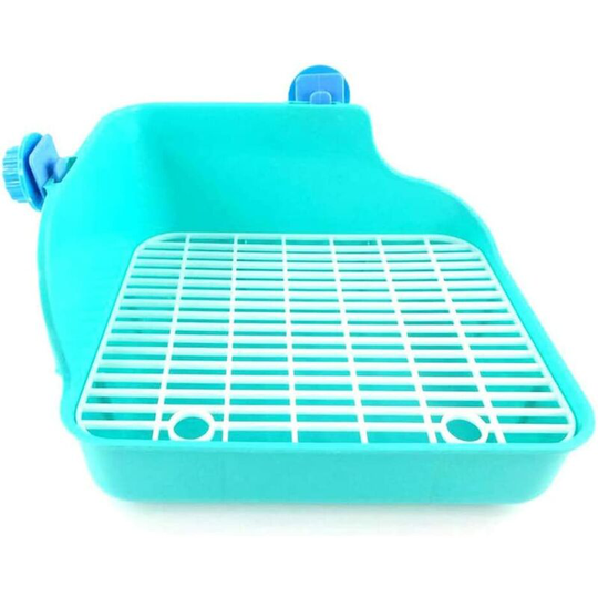 Rabbit Litter Box Rabbit Toilet House Hamster Rat Gerbil Mouse Guinea Pig Green