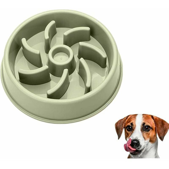 Anti Glutton Dog Cat Bowl, Slow Food Bowl for Dogs, Non-Slip Feeding Bowl, Promotes Slow Digestion, for Small Medium Large Pets