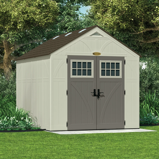 Stadler 8 Ft. W x 10 Ft. D Apex Plastic/Metal Shed