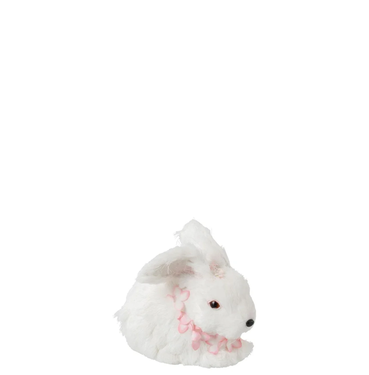Rabbit Sitting Flower Littrell Figurine