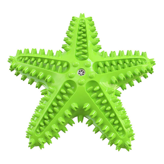 Starfish Anti Bite Dog Toy tpr Teeth Washing Teeth Leakage Cleaning Dog Toothbrush Pet Toy