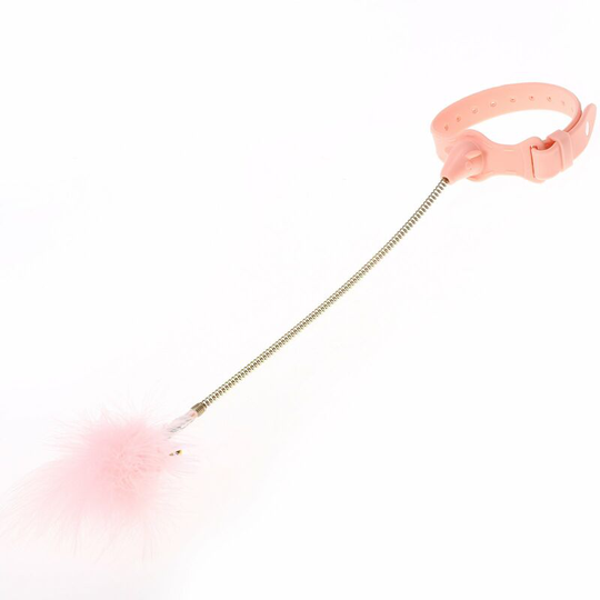 Interactive Cat Toys Cat Teaser Cat Toys with Collar Entertainment Exercise for Indoor Cats Pets