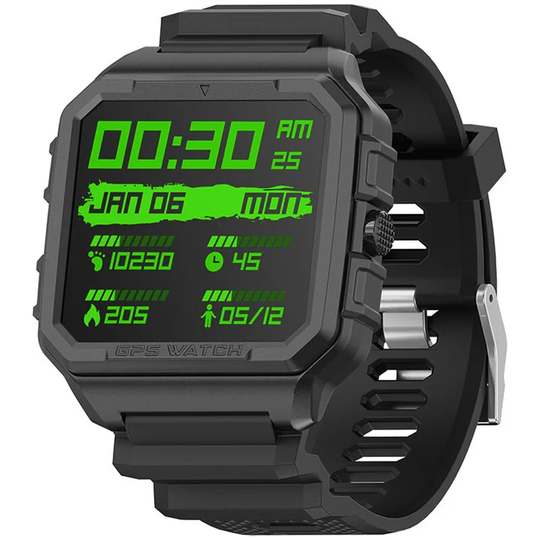 North Edge - Smart Sport Watch gps Health Fitness Tracker Blood Oxygen Heart Rate Sleep Stress Monitor IP68 Waterproof