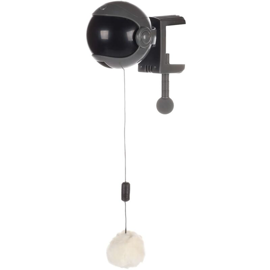 Cat Toy Electronic Interactive Yoyo Grey Flamingo Grey