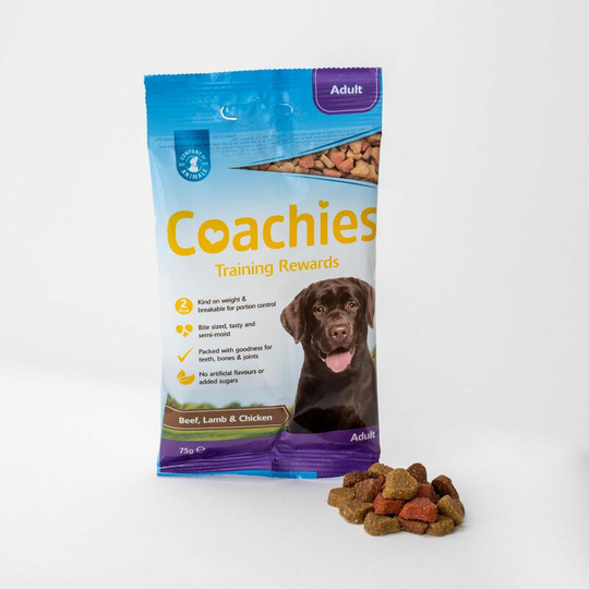 The Company Of Animals - Coachies Training Treats Adult - 75 Gm - tcab