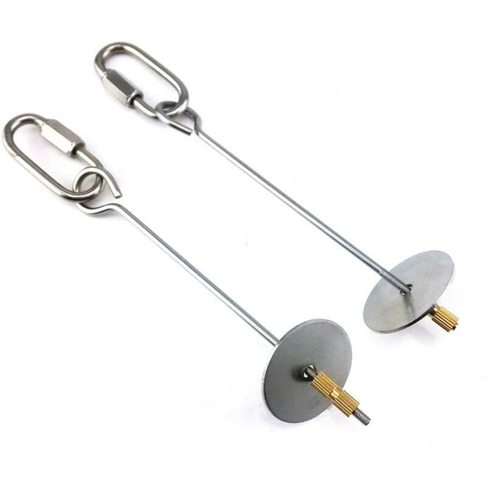 2pcs Parrot Bird Rabbit Hutch Cage Fruit Vegetable Holder Skewer Foraging Toy Animal Treating Tool