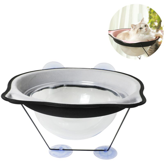 Cat hammock sucker nest space capsule window edge hammock cat hammock suction cup gray nest