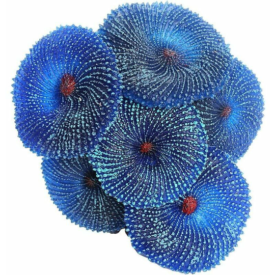 Echoo - Artificial Resin Coral for Aquarium Fish Tank Decoration Non-Toxic Silicone