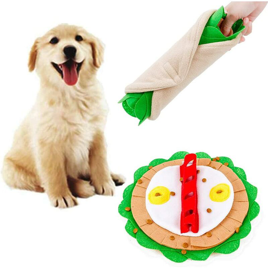 Sniffing Carpet for Dog, Snuffle Mat Dog Mat Feeding Mat Sniffing Carpet Feeding Mat Interactive Toy Play Carpet Training Carpet Sniffing Carpet Slow