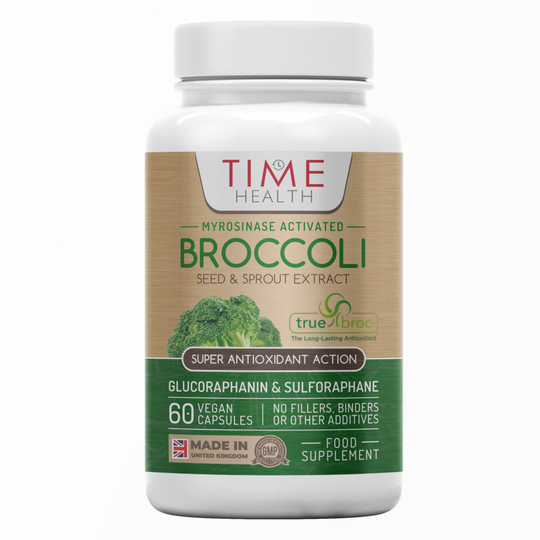 Glucoraphanin & Sulforaphane from Broccoli Seed & Sprout Extract - Long-Lasting Antioxidant Properties - Premium TrueBroc Formula