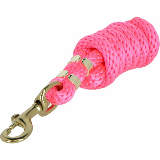 Topaz Horse Lead Rope (1.8m) (Pink) - Pink - Shires