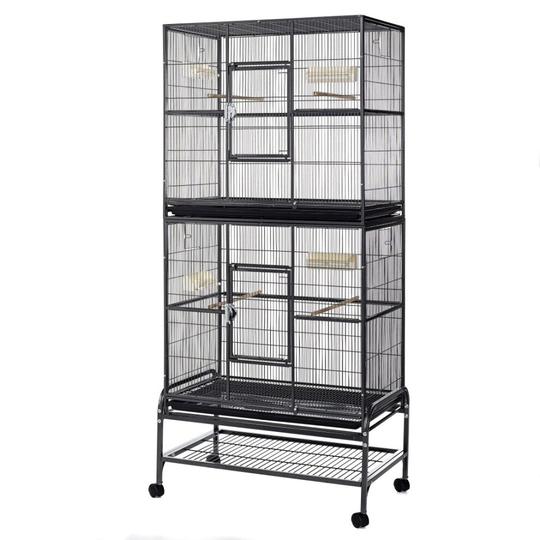 Metal Rat Ferret Chinchilla Cage - Wheels Stand 183cm Tall - Rockford
