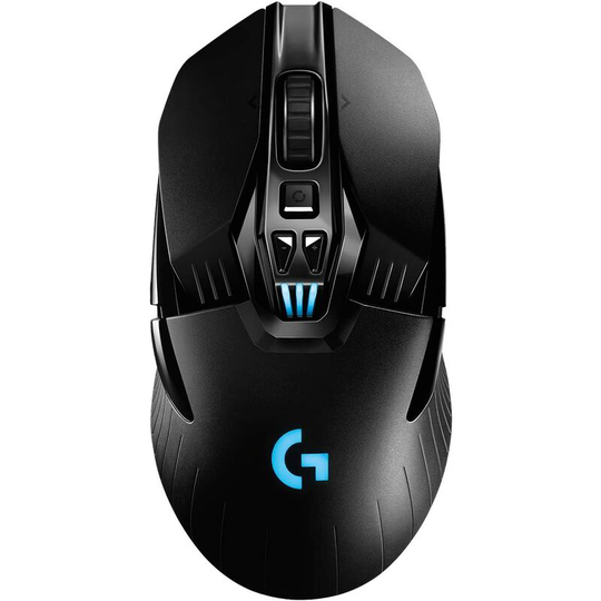 Wireless Gaming Mouse, 25600 dpi, rgb Gaming, Adjustable Weights, POWERPLAY-compatible, Long-Lasting Battery, Ambidextrous, PC/Mac - Black