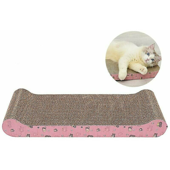 Cardboard cat scratching post sofa bed cat scratching claw well corrugated cardboard - Deckon