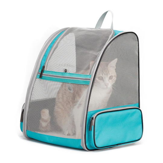 Dog Backpack Small Pet Backpack Cat dog puppies Comfortable Backpack for Cat Travel Backpack Travel Outdoor Camping Approved Air Bag Green
