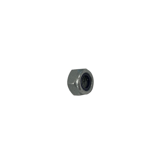 M12 Nylon insert lock nut Nyloc type Galvanised Steel DIN985