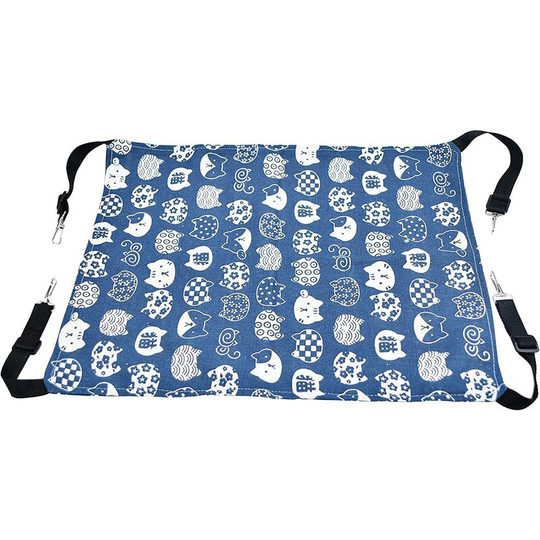 1 Piece Cat Hammock Sling, Comfortable Hanging Cat Bed with Adjustable Straps and Metal Hooks, Hanging Hammock Bed for Small Pets of Cats Puppies