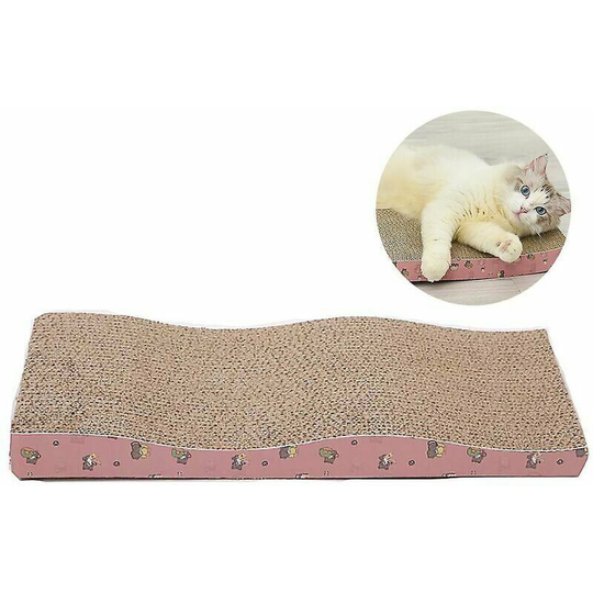 Cardboard cat scratching board sofa bed corrugated box large corrugated cardboard - Deckon