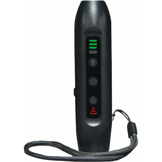 Mode Ultrasonic Dog Repeller, Portable Rechargeable Dog Trainer Device with High Brightness Smart Flashlight, Dog Training Device with LED Indicator,