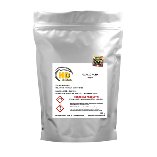 (250g) Oxalic Acid 99.5% Pure Crystals Stain Rust Remover