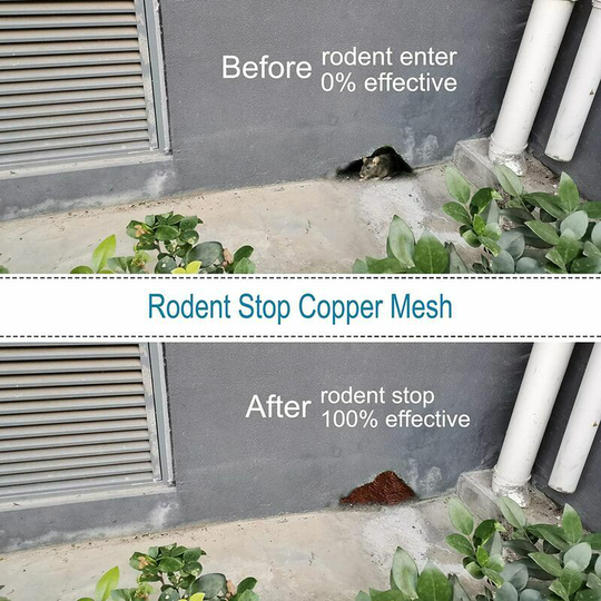 Snail Mouse Nematode Bird 12.7CM*6M NettingMesh for Indoor and GardenHigh Quality Rodent 100% Copper Anti-Slug Copper Knitted