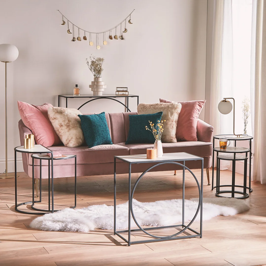 Demetrise 3 Piece Nest of Tables