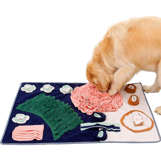 Bearsu - Dog Puzzle, Dog Food Dispenser Toy, Durable Interactive Dog Toy, Dog iq Training Toy, Improve iq (Pink)