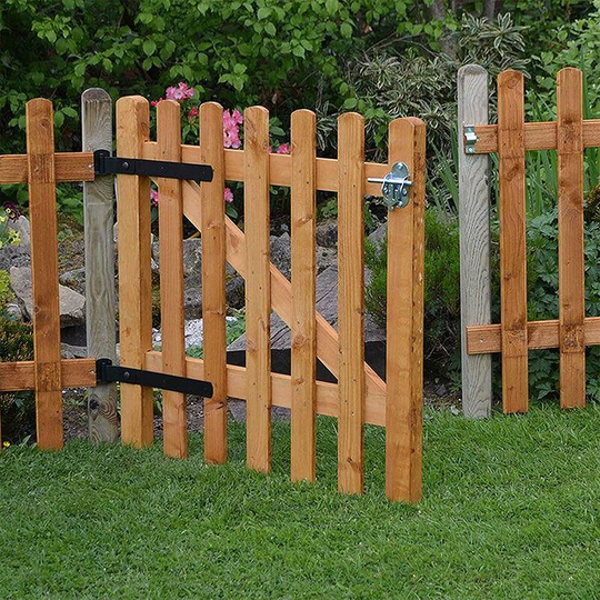 Forest - Traditional Palisade Style Dip treated Pale Gate 3ft (0.90m high)