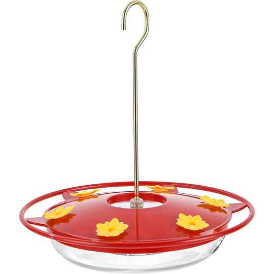 Hummingbird Feeders for Outdoors, Hummingbird feeder, Bird Feeders for Outside and Garden Decoration Yard for Bird Watchers,Red,1pack