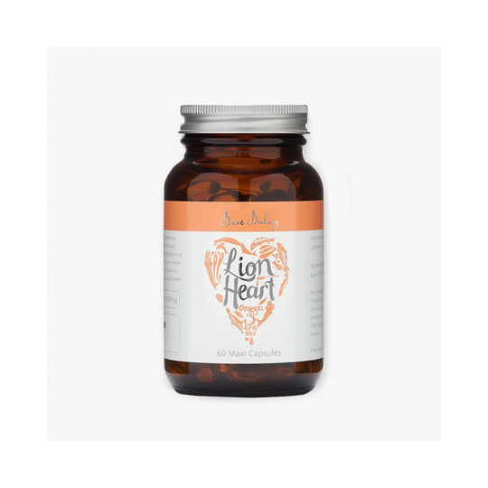 Bare Biology Lion Heart Pure Omega 3 Fish Oil Maxi Caps 60
