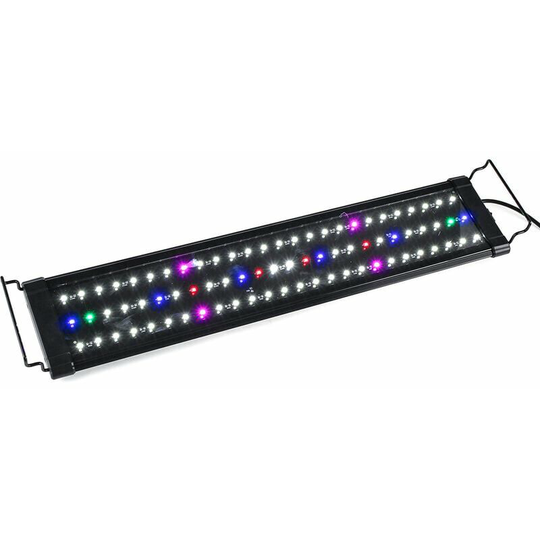 Bearsu - 60cm Aquarium Full Spectrum led Light Plant Fish Tank Lamp Natural Lighting Two Modes Coxolo